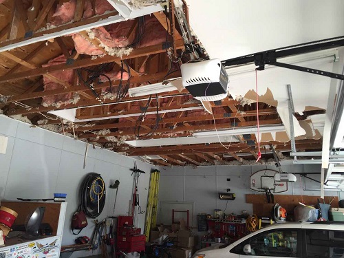 Garage before