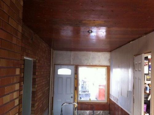 Hallway before